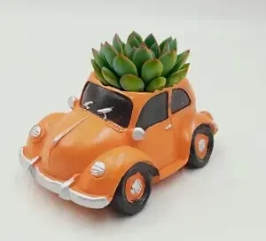 Car Shape Succulent Planter Flower Pot Indoor Cacti Container Home Garden Deacute